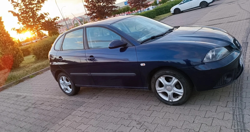 Seat Ibiza cena 8500 przebieg: 158255, rok produkcji 2008 z Wrocław małe 92